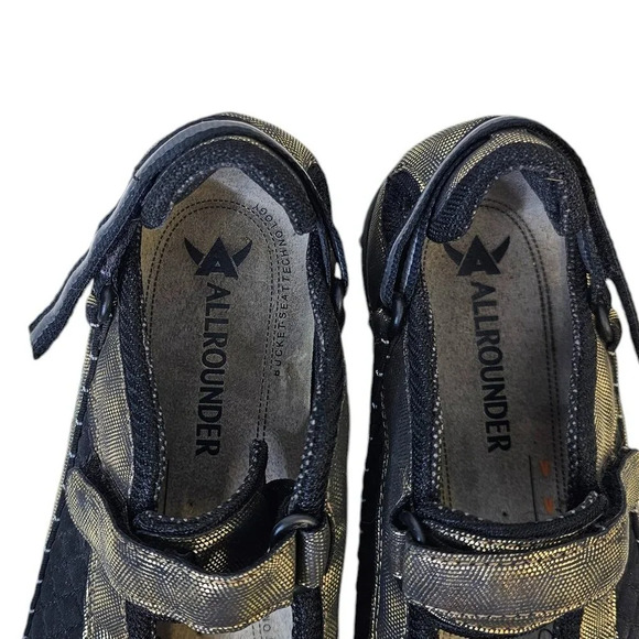 Mephisto Womens Allrounder Niro Graphite Metallic Size 10.5 Comfort Shock Absorb - Picture 11 of 11